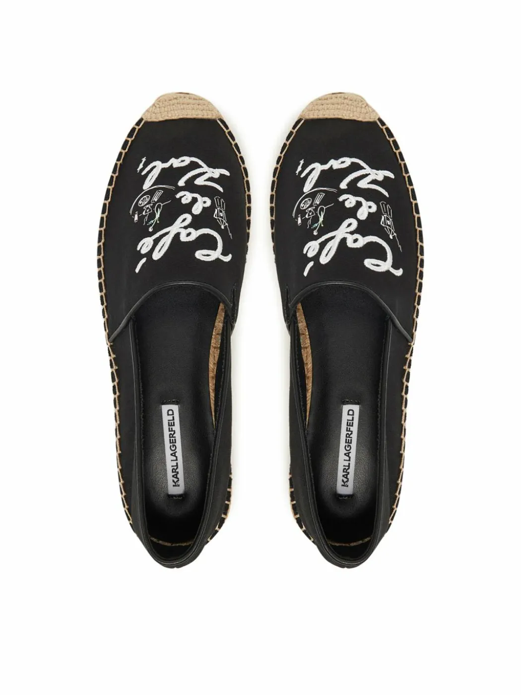 Espadrillas KL81125 Nero