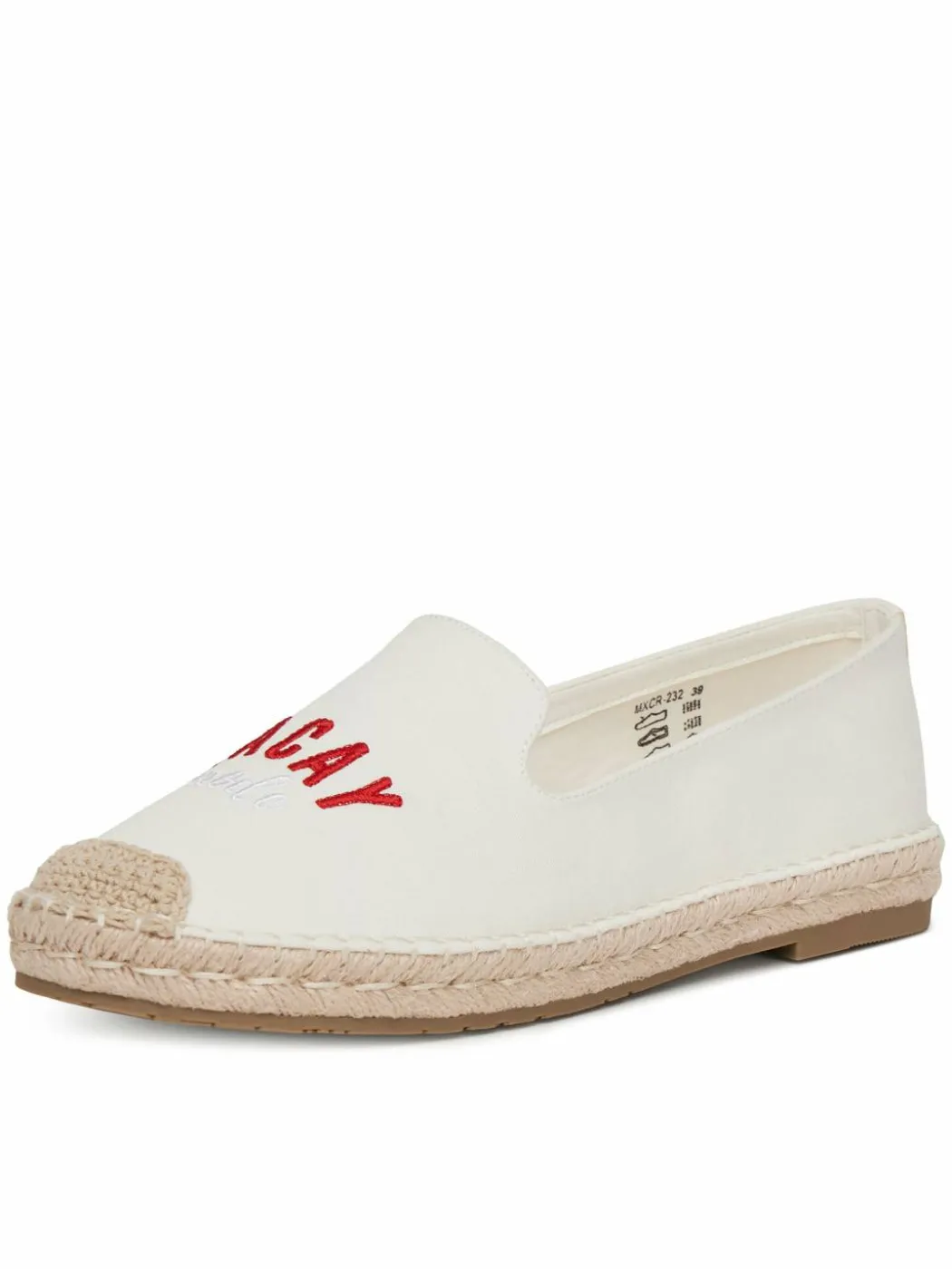 Espadrillas MXCR-232 Bianco