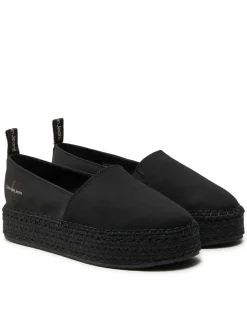 Espadrillas Platform Espadrille Mix Ml Mtl YW0YW01622 Nero