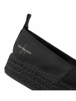 Espadrillas Platform Espadrille Mix Ml Mtl YW0YW01622 Nero