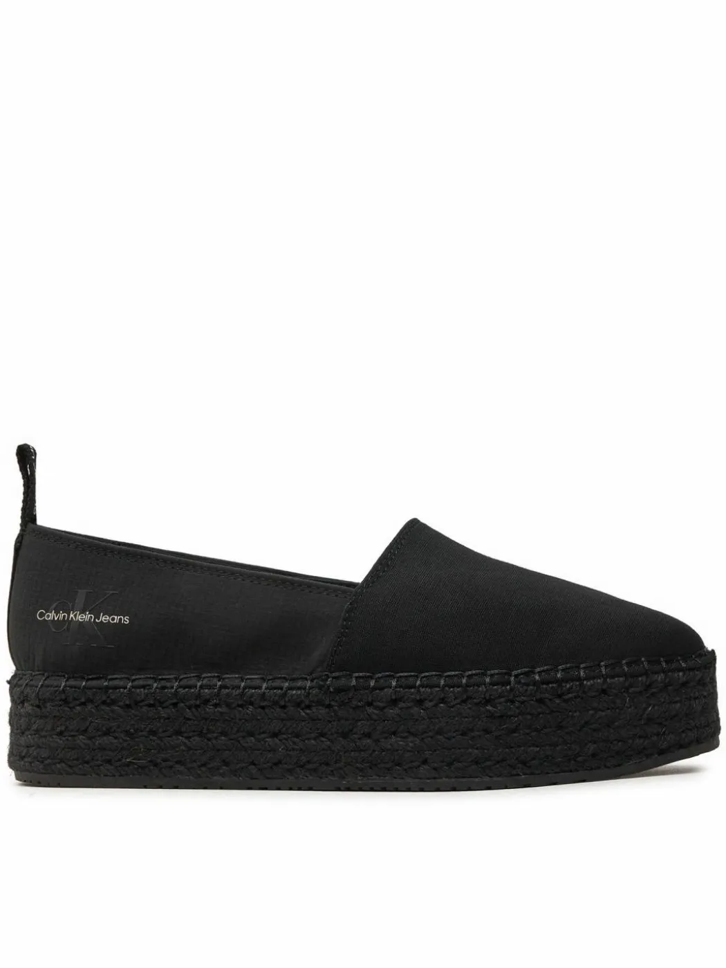 Espadrillas Platform Espadrille Mix Ml Mtl YW0YW01622 Nero