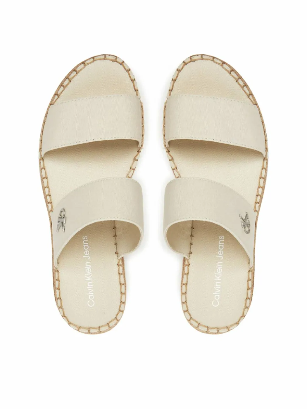 Espadrillas Sporty Rope Mg Lth Webbing YW0YW01704 Beige