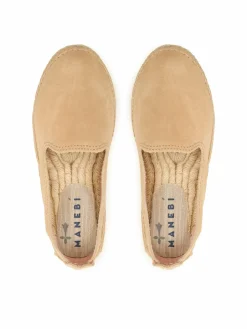 Espadrillas Suede Flat Espadrilles Beige