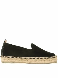 Espadrillas Suede Flat Espadrilles Nero