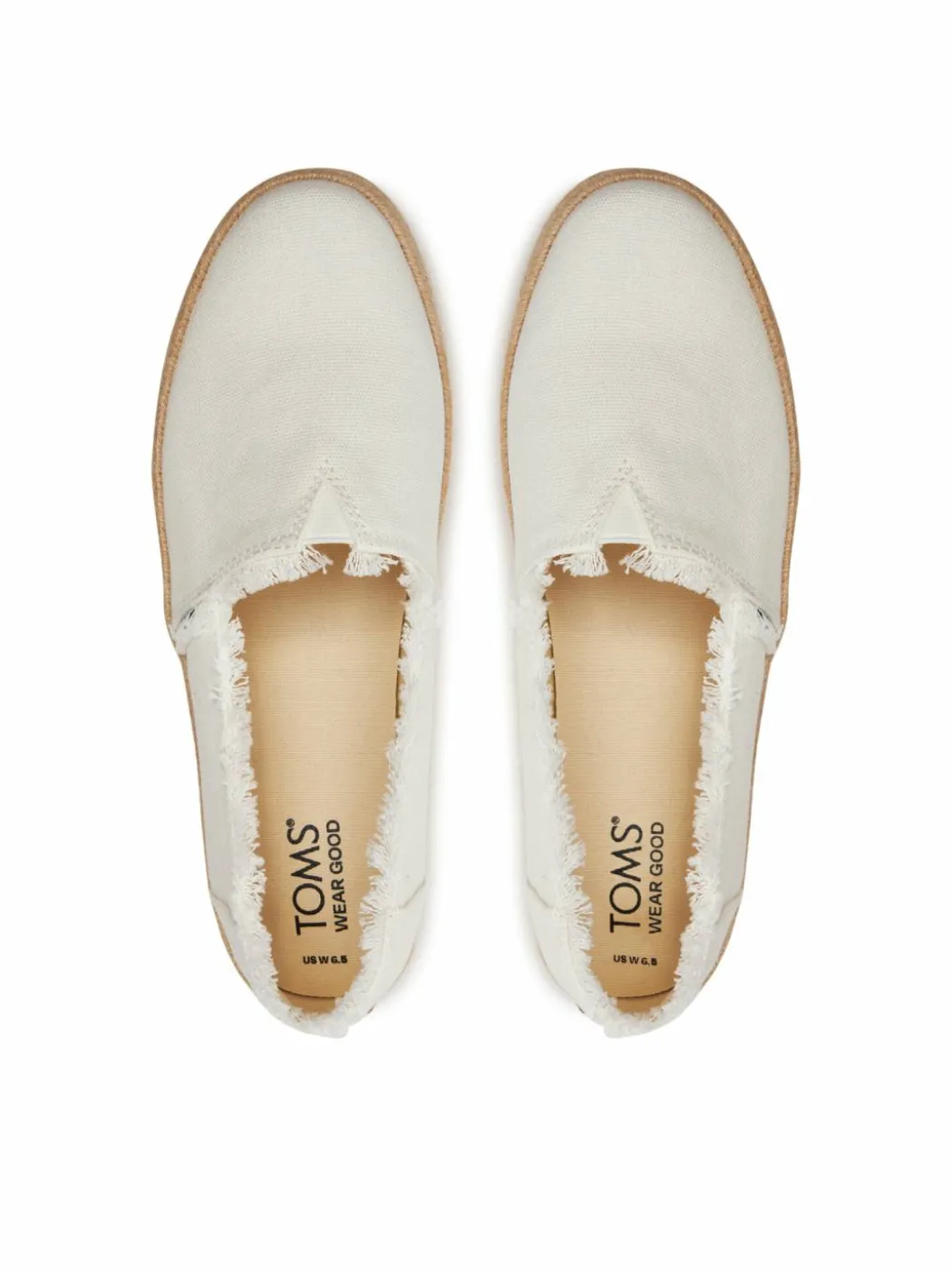 Espadrillas Valencia 10019820 Bianco