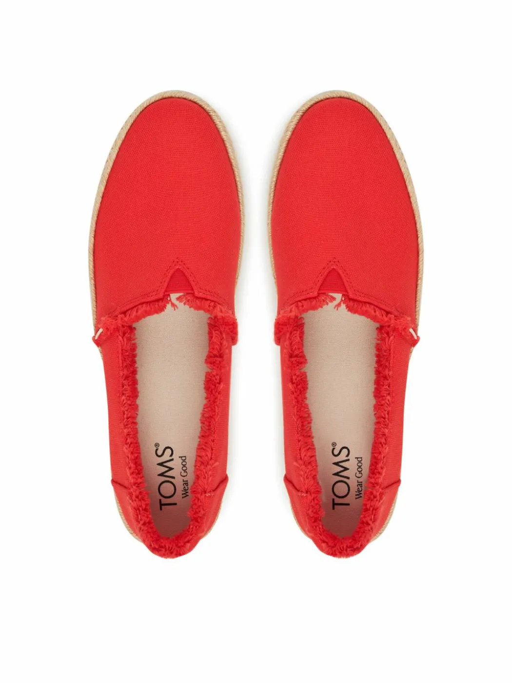 Espadrillas Valencia Platform 10021919 Rosso