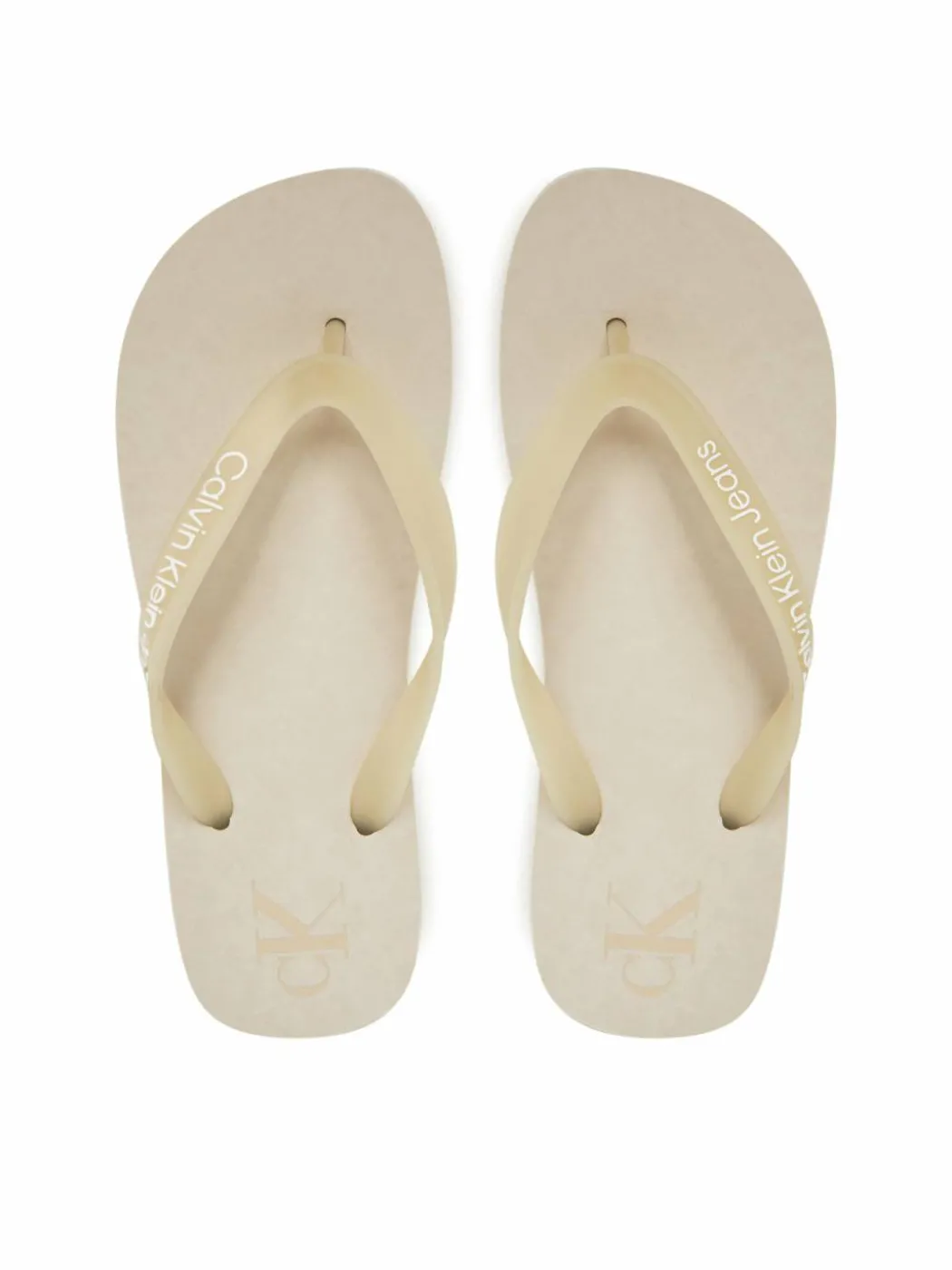 Infradito Beach Sandal Flatform Tpu YW0YW01830 Écru