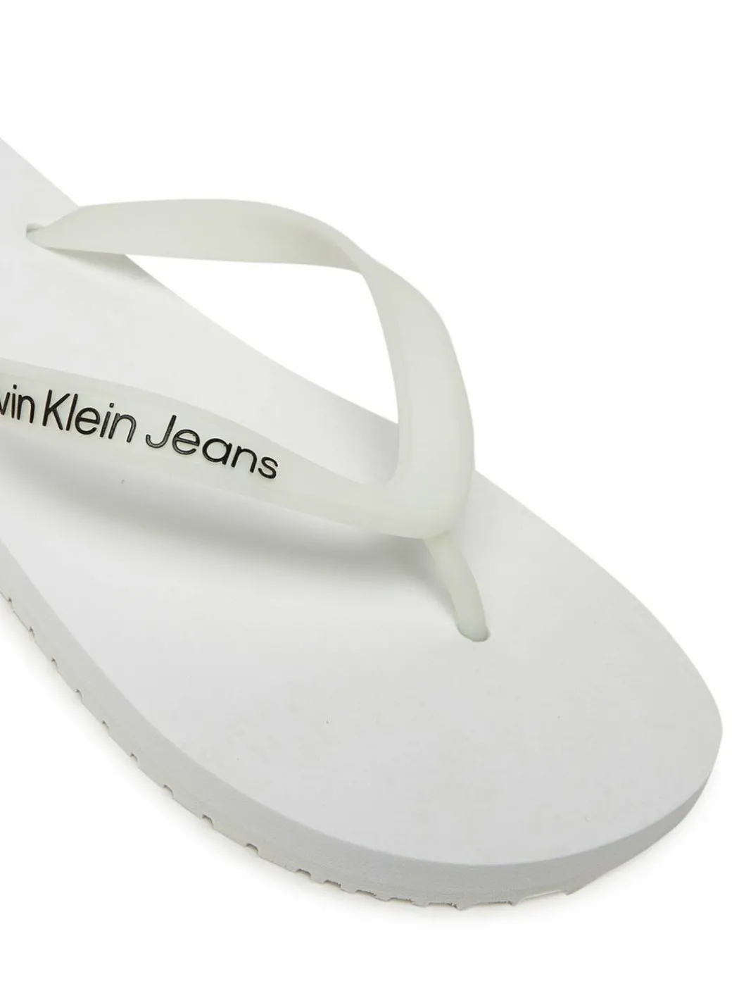 Infradito Beach Sandal Transparent Tpu YM0YM01267 Bianco