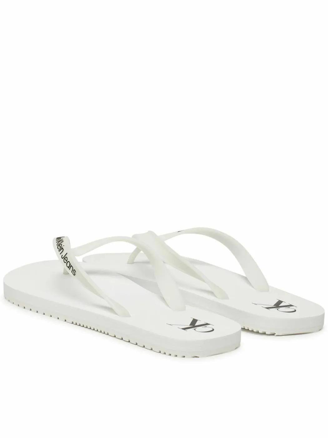 Infradito Beach Sandal Transparent Tpu YM0YM01267 Bianco