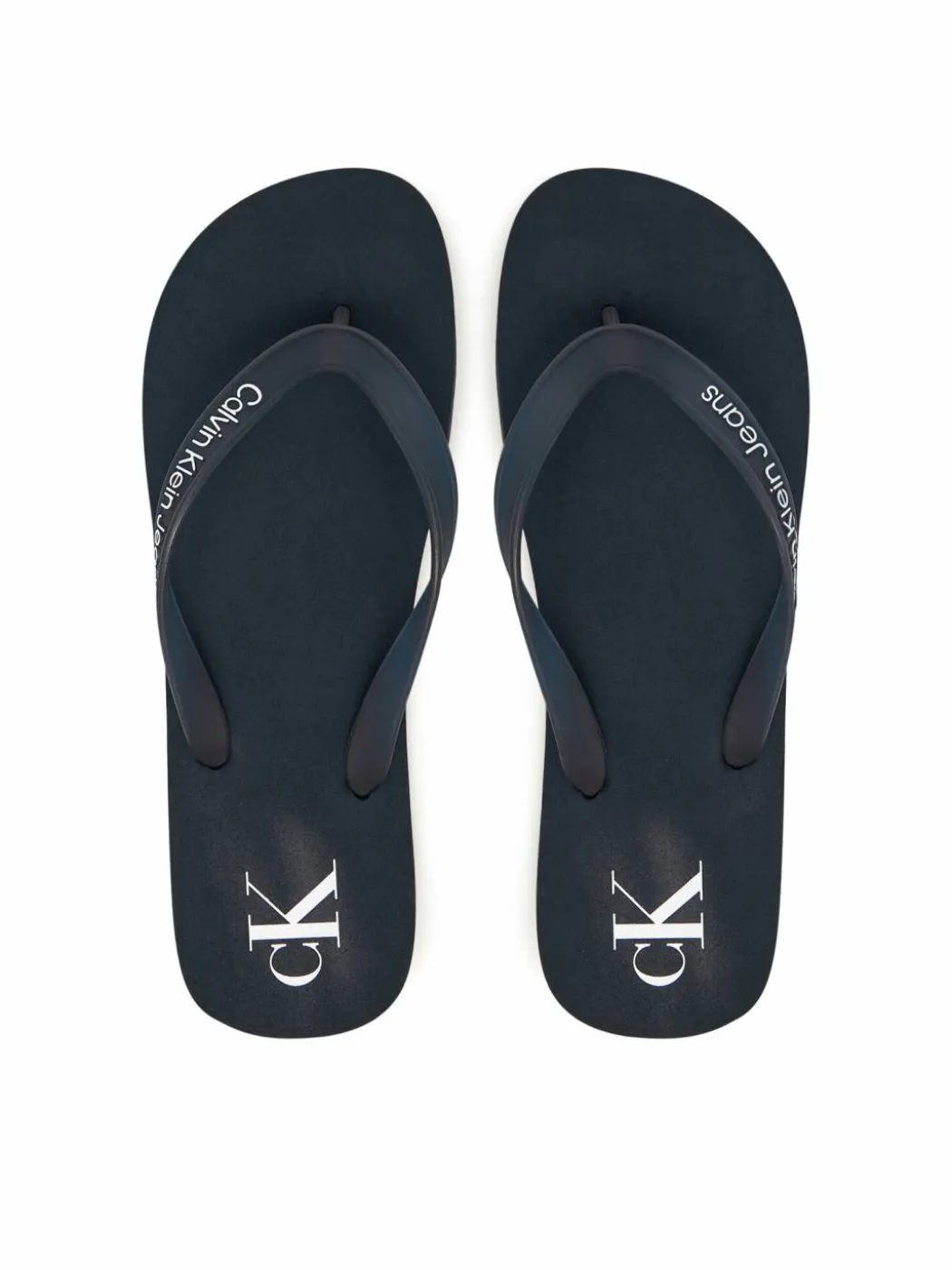 Infradito Beach Sandal Transparent Tpu YM0YM01267 Blu scuro