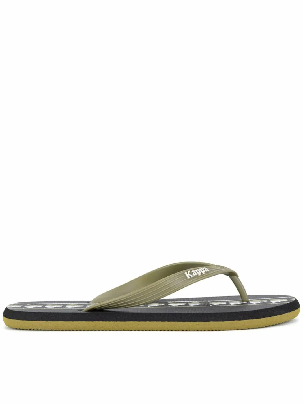 Infradito 371G1LW Green Military - Black - White Multicolore
