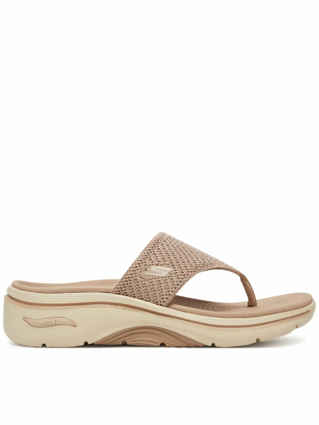 Infradito Go Walk Arch Fit 2.0 Sandal-Carrie 140861/TPE Beige