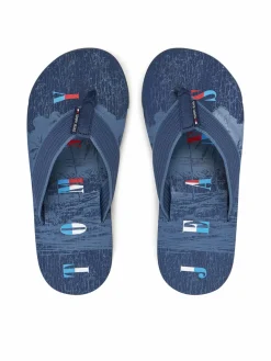 Infradito Tjm Elevated Beach Sandal EM0EM01561 Blu