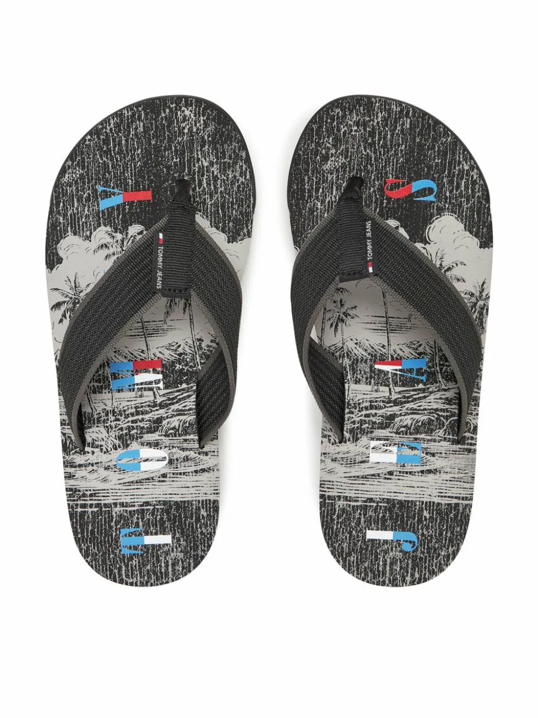 Infradito Tjm Elevated Beach Sandal EM0EM01561 Nero
