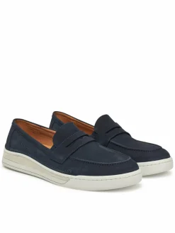Mocassini Cleve 08 13608 Blu scuro