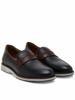 Mocassini Stuart 08 22308 Blu scuro