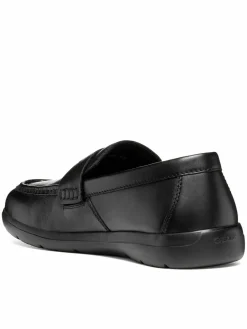 Mocassini U Leitan U663QB 00085 C9999 Nero