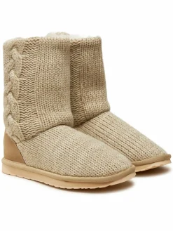 Pantofole Bartle W13142 Écru