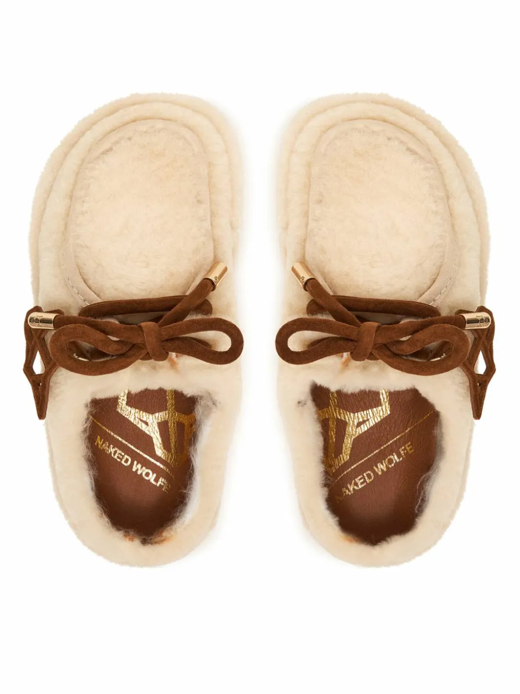 Pantofole Blizzard Écru