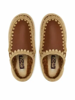 Pantofole Eskimo Bold Clog FW411010B Marrone