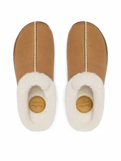 Pantofole Metz Marrone