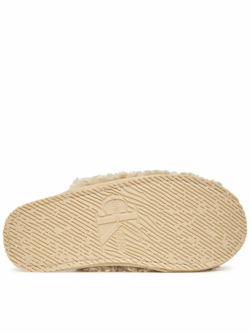 Pantofole YW0YW01975 Écru