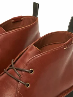 Polacchine Talan Leather Chukka Boot 812913548001 Marrone