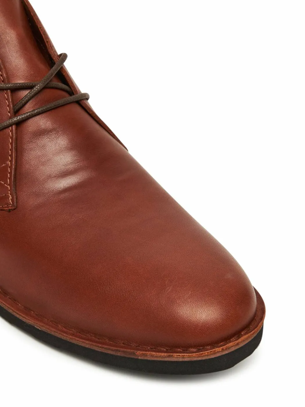 Polacchine Talan Leather Chukka Boot 812913548001 Marrone