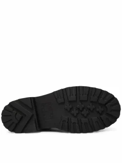 Polacchine Tjm Lace Up Boot Leather EM0EM01629 Nero