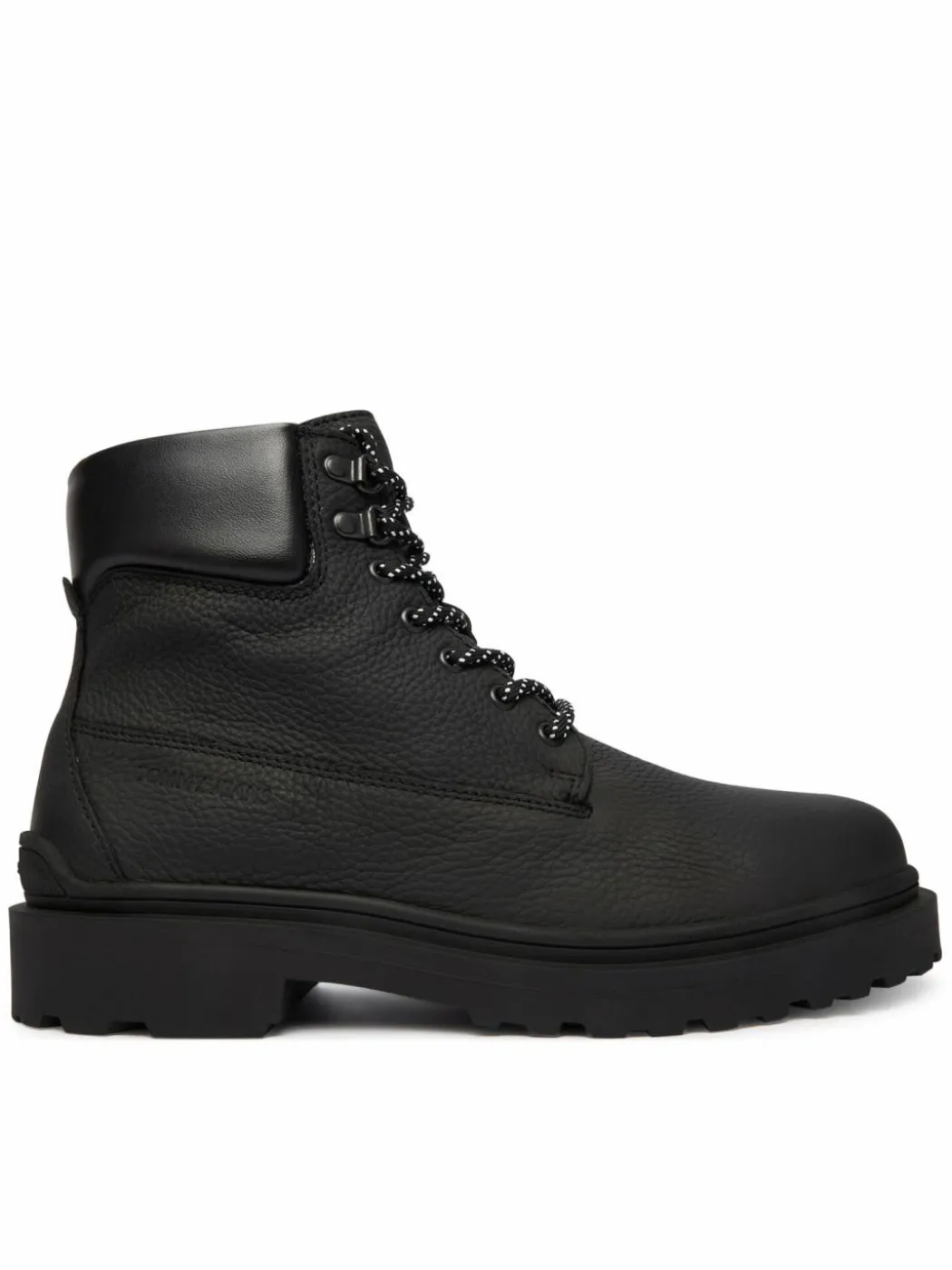Polacchine Tjm Lace Up Boot Leather EM0EM01629 Nero