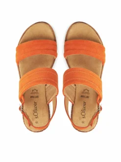 Sandali 5-28701-44 Arancione