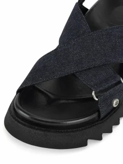 Sandali DEBRA-25SS495 Blu scuro