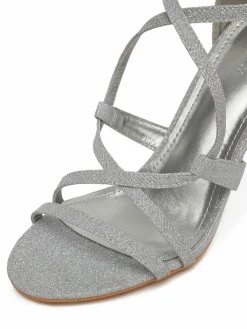 Sandali F89725-88 Argento