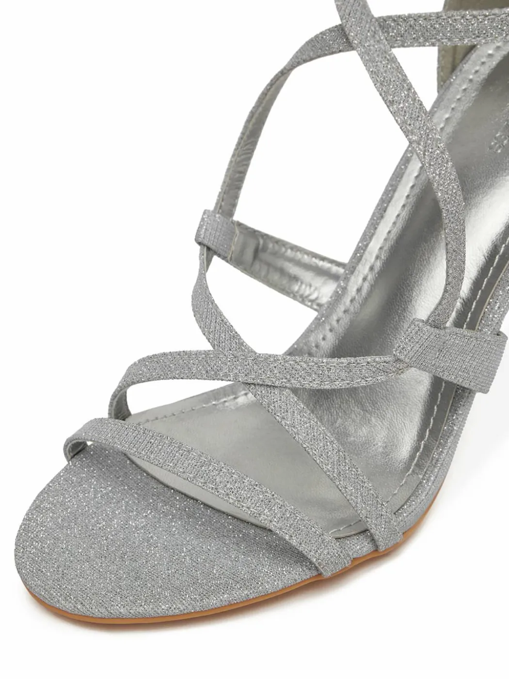 Sandali F89725-88 Argento