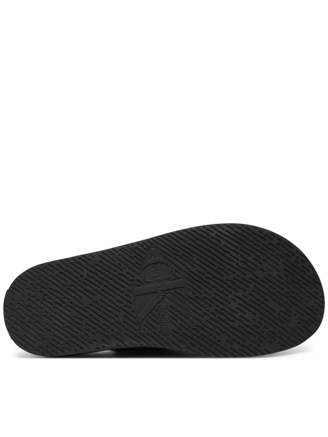 Sandali Flat Molded Sandal Buckle YW0YW01785 Nero