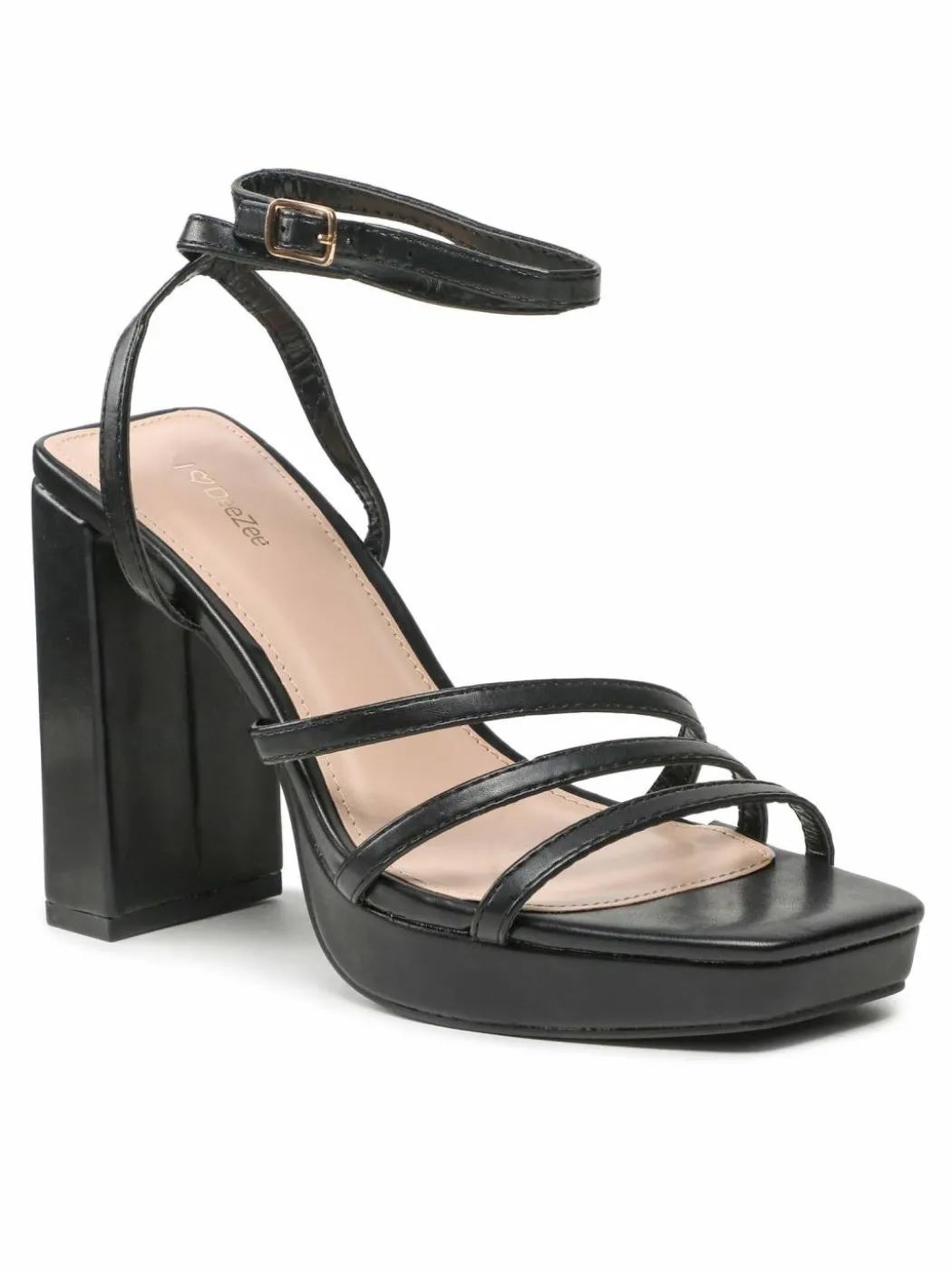 Sandali F048-5 Nero