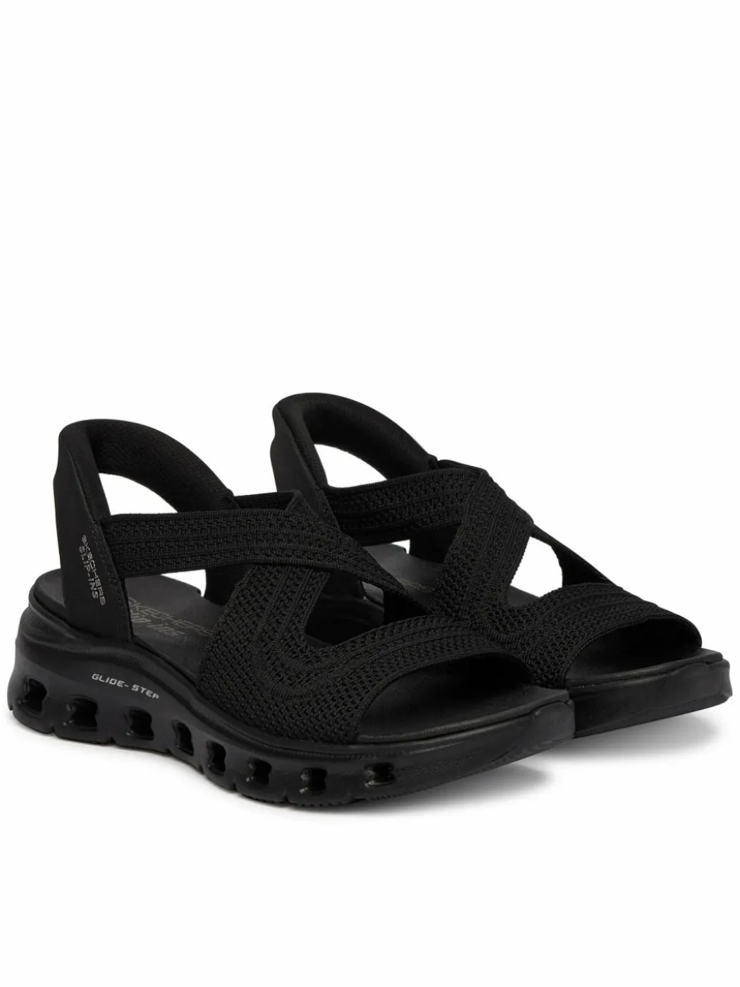Sandali Slip-ins Glide-Step 119557/BBK Nero