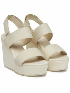 Sandali Wedge Sandal Webbing In YW0YW01790 Grigio