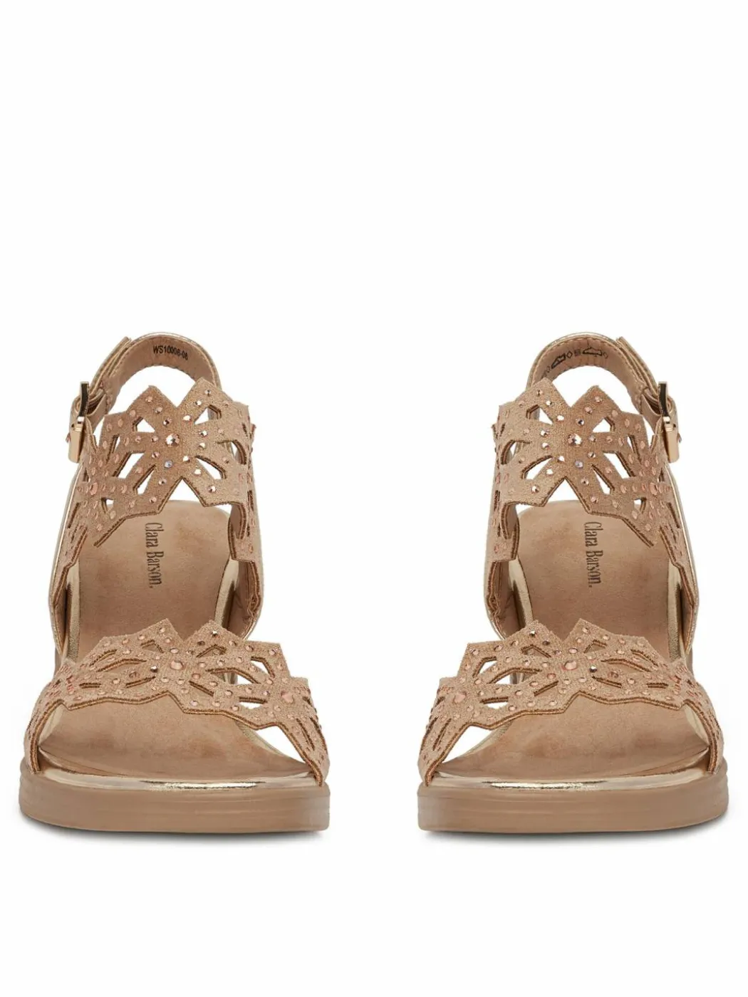 Sandali WS10006-08 Marrone