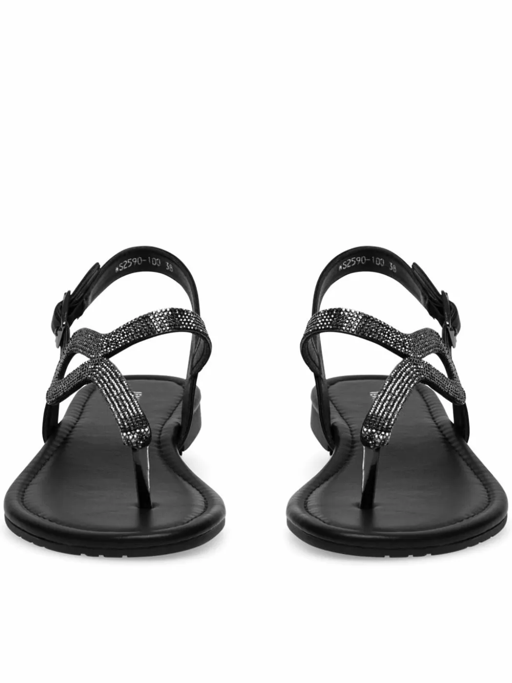 Sandali WS2590-100 Nero