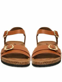 Sandali YLD-P9118 Marrone