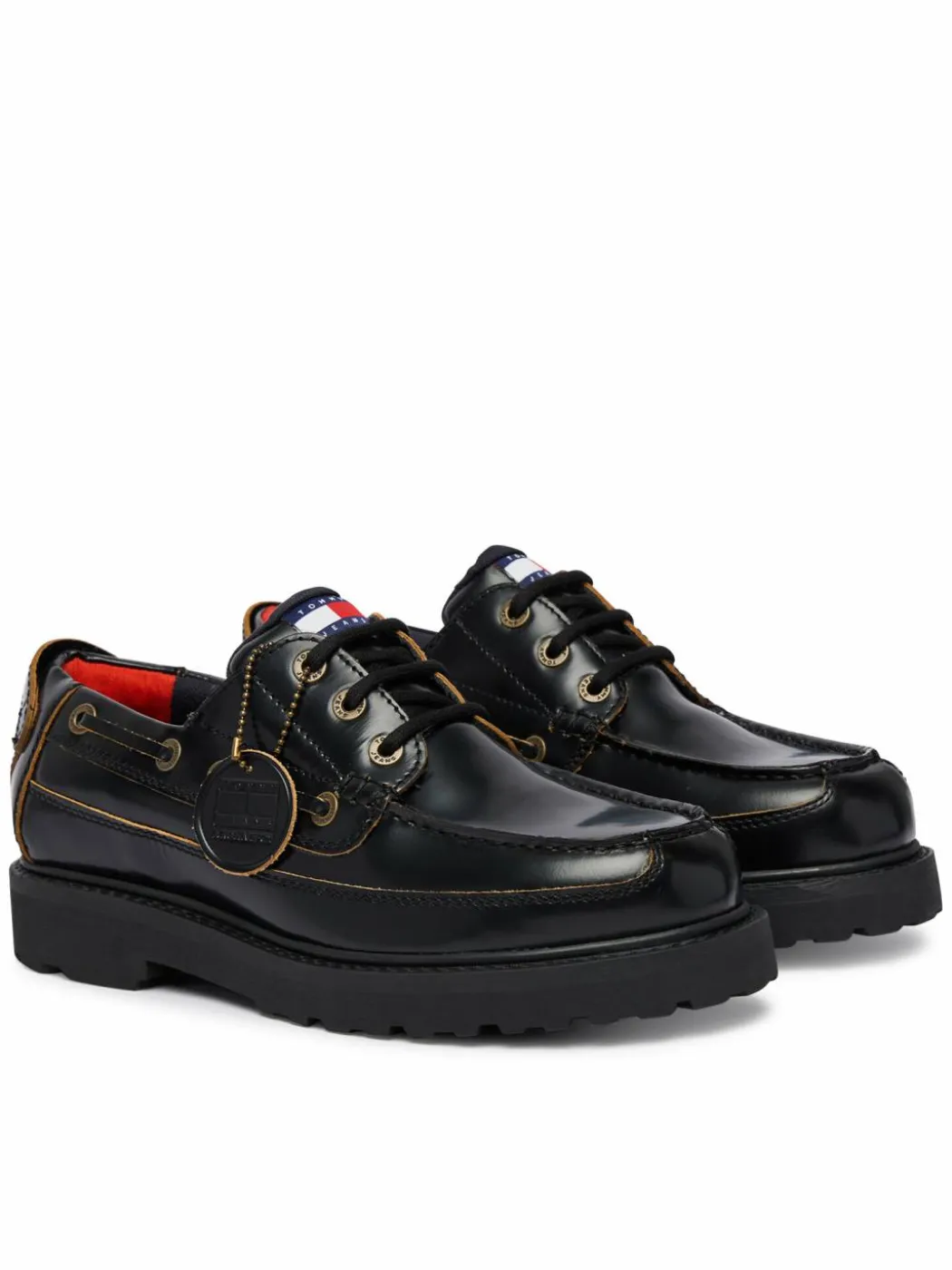 Scarpe basse Archive '01 Boat Shoe Lthr EM0EM01705 Nero
