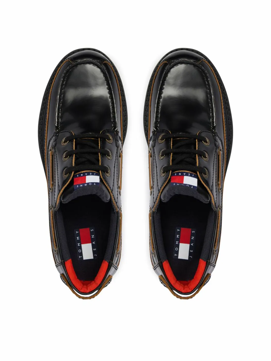 Scarpe basse Archive '01 Boat Shoe Lthr EM0EM01705 Nero
