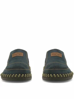 Scarpe basse B2466-14 Blu scuro