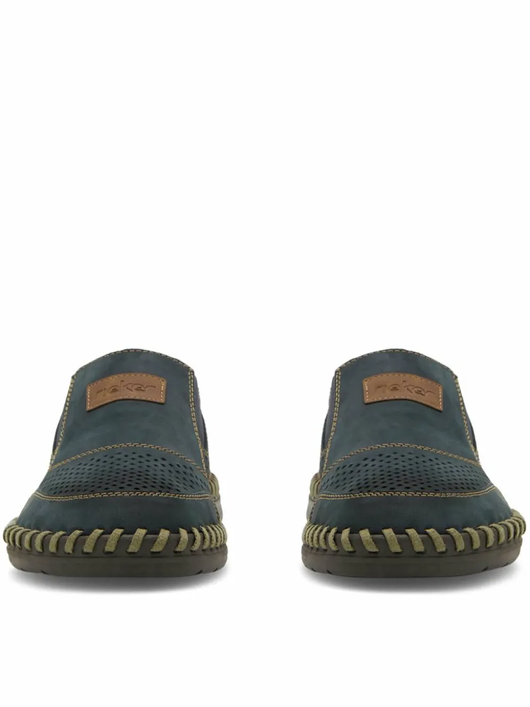 Scarpe basse B2466-14 Blu scuro