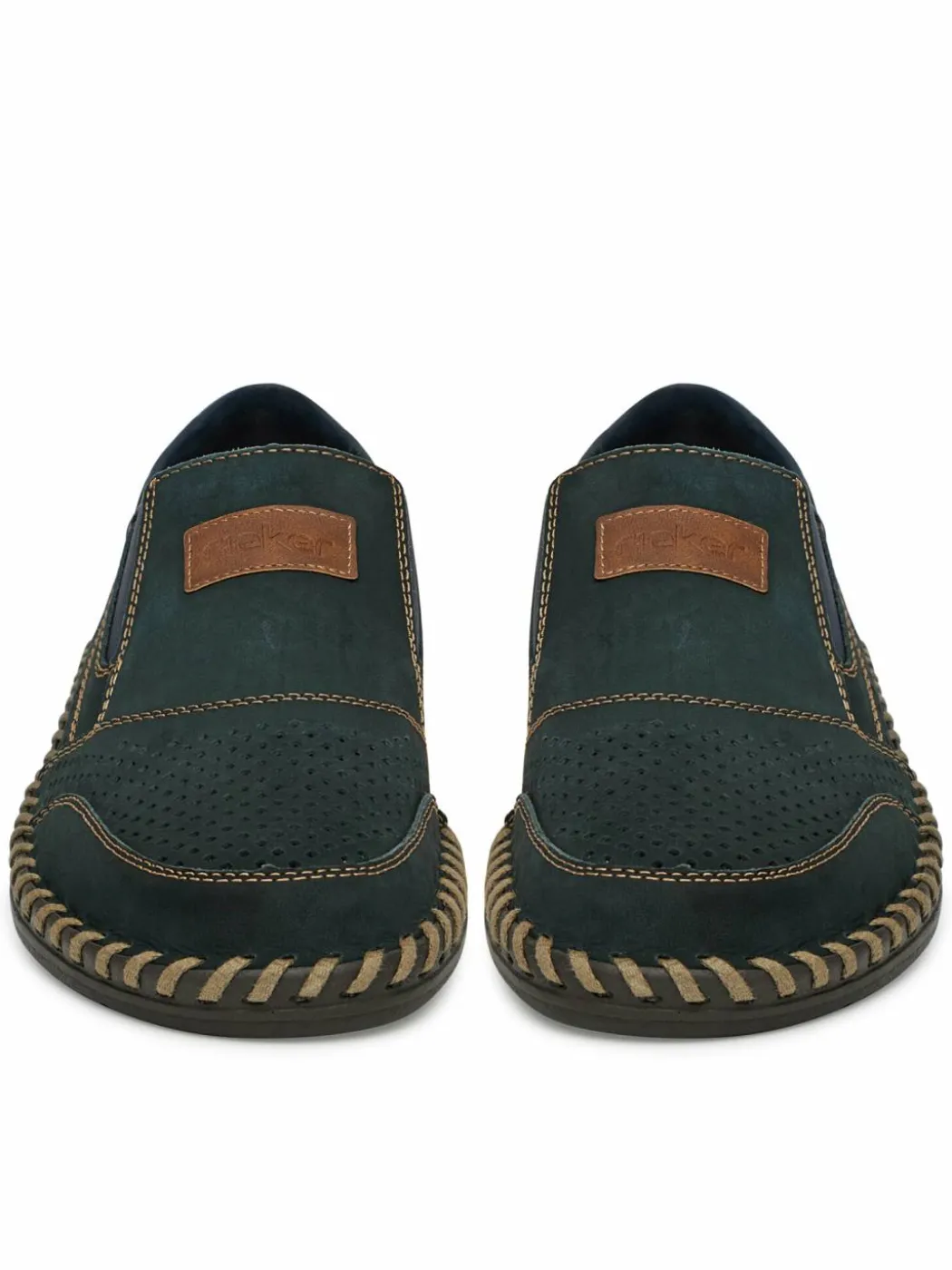 Scarpe basse B2466-14 Blu scuro