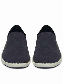 Scarpe basse B4555-14 Blu scuro