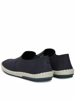 Scarpe basse B4555-14 Blu scuro
