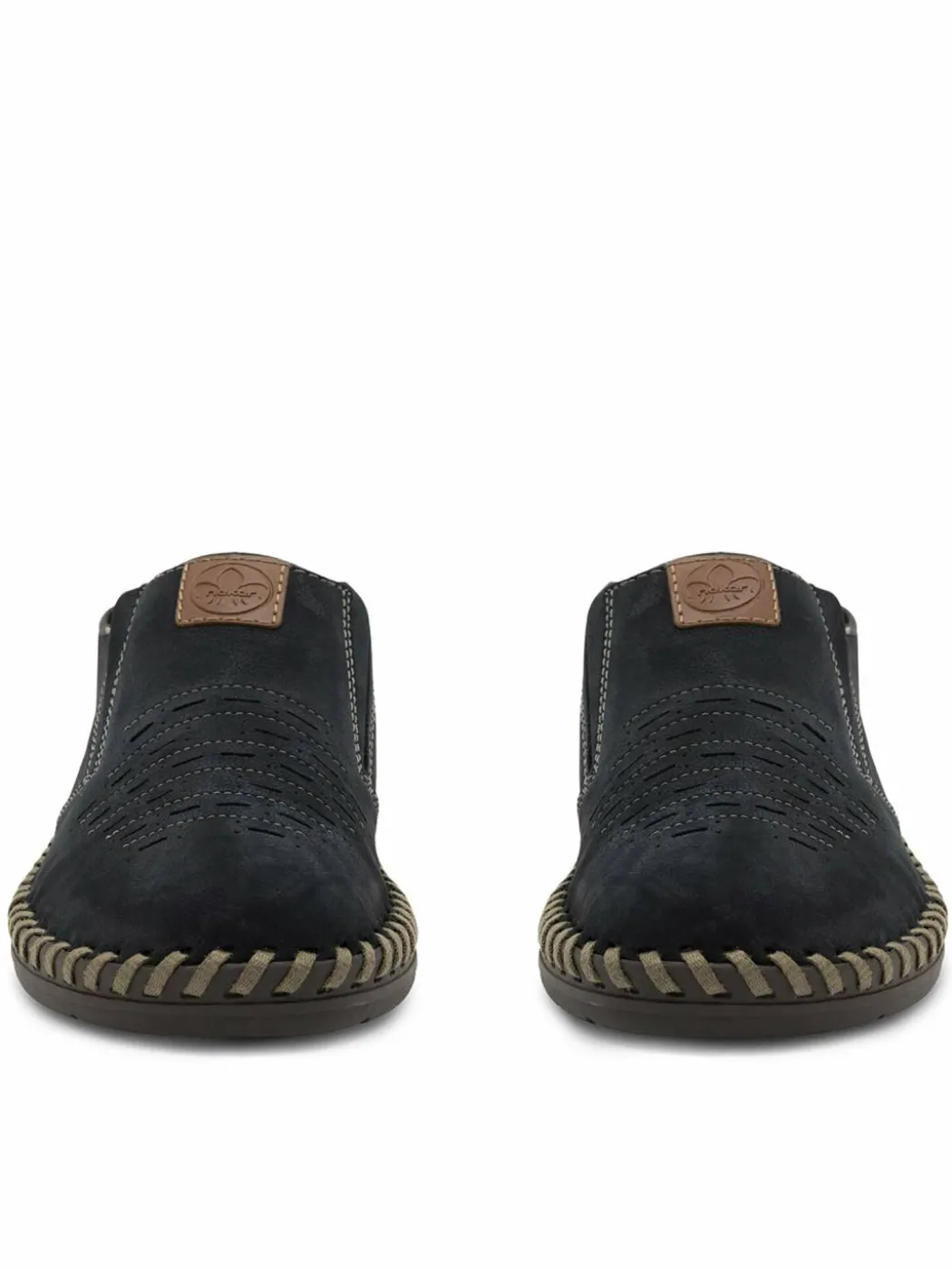 Scarpe basse B2457-14 Blu scuro