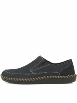 Scarpe basse B2454-14 Blu scuro